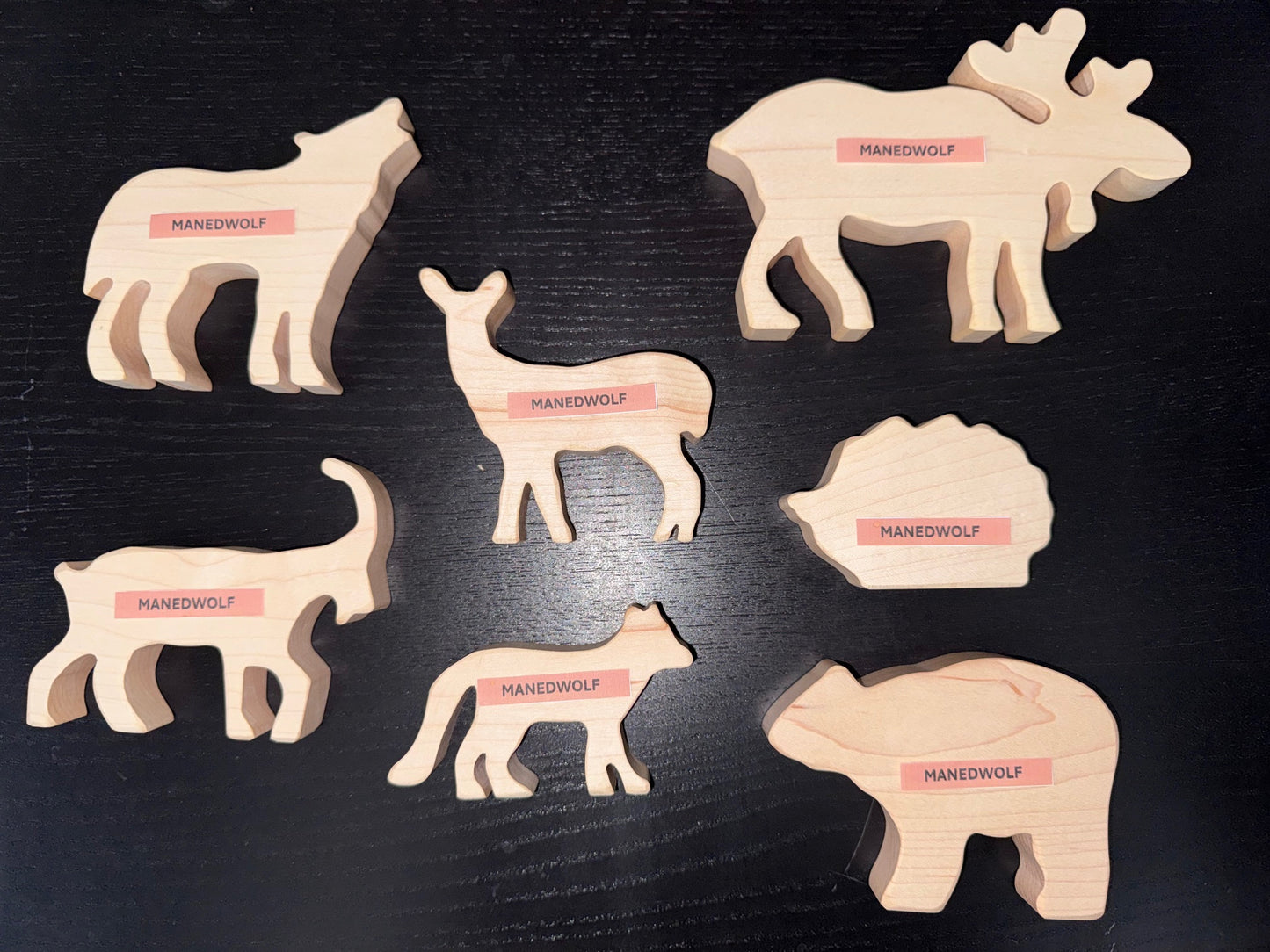 Maple wooden toy