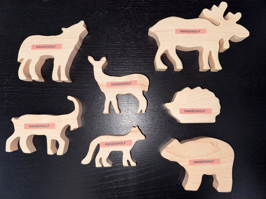 Maple wooden toy