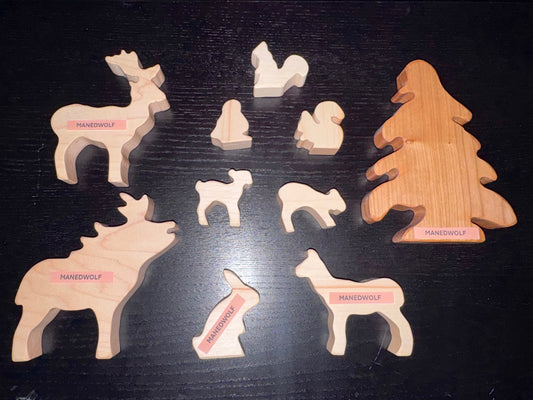 Maple wooden toy